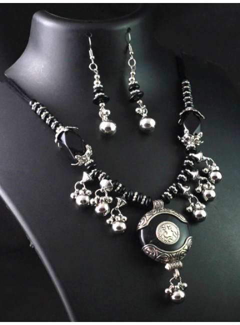 Oxidized Jewelry Set